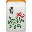 Mahjong fleur chrysanthème